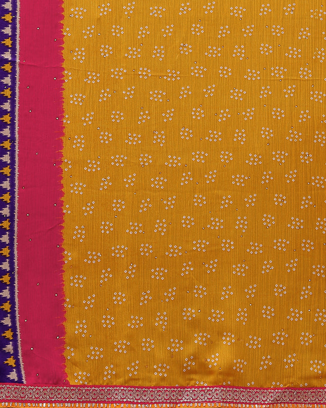 Laxmipati 7831 Poly Chiffon Multicolor Saree