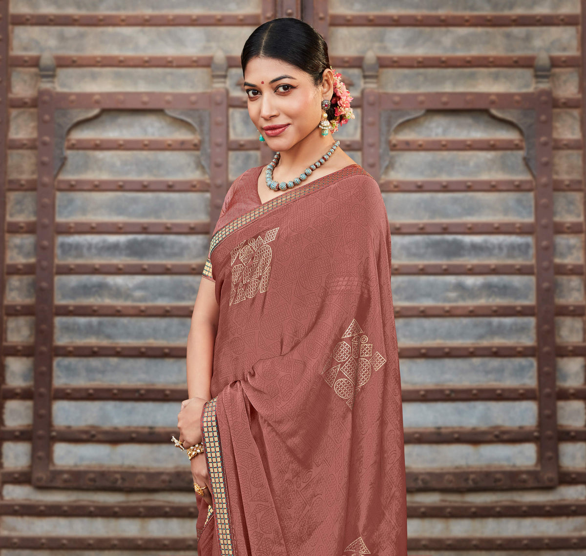 Laxmipati Silk Printed Saree