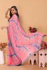 Laxmipati 7877 Poly Chiffon Multicolor Saree