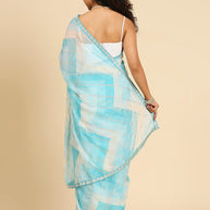 Laxmipati 7912 Chiffon Sky Blue Sarees