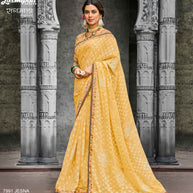 Laxmipati RAGMALA 7991 Brasso Lemon Saree