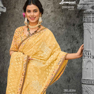 Laxmipati RAGMALA 7991 Brasso Lemon Saree