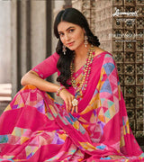 Laxmipati RAGMALA 8008 Georgette Multicolor Saree