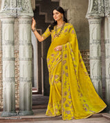 Laxmipati RAGMALA 8010 Georgette Multicolor Saree