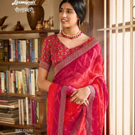 Laxmipati PITAMBARI 8081 Brasso Rani Shaded Saree