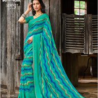 Laxmipati Amchoor 8119 Georgette Multicolor Saree