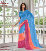 Laxmipati Amchoor 8129 Georgette Butti Multicolor Saree