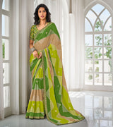 Laxmipati Amchoor 8130 Chiffon Multicolor Saree