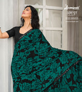 Laxmipati Amchoor 8133 Georgette Rama Saree