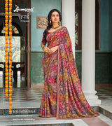 Laxmipati Chapaai 8245 Brasso Multicolor Saree