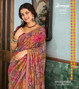 Laxmipati Chapaai 8245 Brasso Multicolor Saree