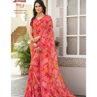 Laxmipati Ganga-2 8258 Georgette Multicolor Saree