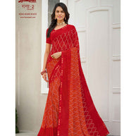 Laxmipati Ganga-2 8266 Georgette Multicolor Saree