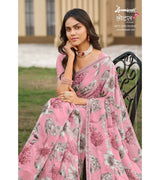 Laxmipati Lotus 8271 Georgette Multicolor Georgette Saree with Fancy Border