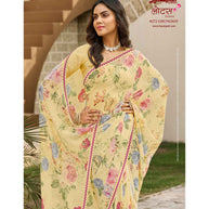 Laxmipati Lotus 8272 Georgette Multicolor Georgette Saree with Fancy Border