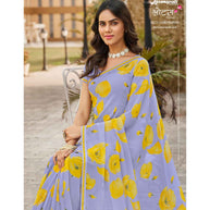 Laxmipati Lotus 8273 Georgette Multicolor Georgette Saree with Fancy Border