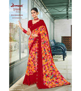 Laxmipati Rajnee 8318 Georgette Multicolor Saree