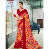 Laxmipati Rajnee 8318 Georgette Multicolor Saree