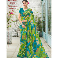 Laxmipati Rajnee 8319 Georgette Multicolor Saree