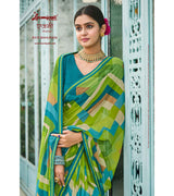 Laxmipati Rajnee 8319 Georgette Multicolor Saree