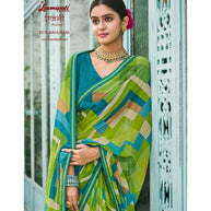 Laxmipati Rajnee 8319 Georgette Multicolor Saree