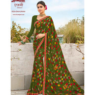 Laxmipati Rajnee 8324 Georgette Multicolor Saree