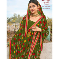 Laxmipati Rajnee 8324 Georgette Multicolor Saree