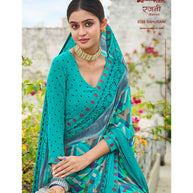 Laxmipati Rajnee 8328 Georgette Multicolor Saree