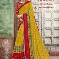 Laxmipati Janki 8333 Chiffon Multicolor Saree