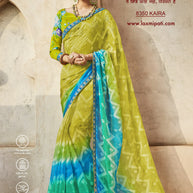 Laxmipati Janki 8350 Brasso Multicolor Saree