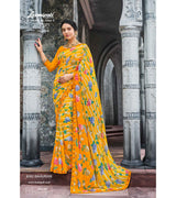 Laxmipati Mahima 8362 Georgette Multicolor Saree