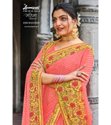 Laxmipati Mahima 8369 Georgette Multicolor Saree