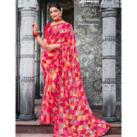 Laxmipati Mahima 8371 Georgette Multicolor Saree