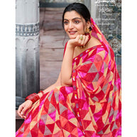 Laxmipati Mahima 8371 Georgette Multicolor Saree