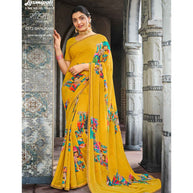 Laxmipati Mahima 8372 Georgette Multicolor Saree