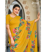 Laxmipati Mahima 8372 Georgette Multicolor Saree