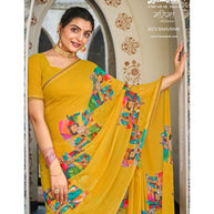 Laxmipati Mahima 8372 Georgette Multicolor Saree