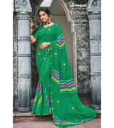 Laxmipati Mahima 8373 Georgette Multicolor Saree