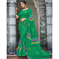 Laxmipati Mahima 8373 Georgette Multicolor Saree