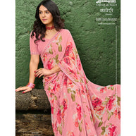 Laxmipati Kaveri 8386 Georgette Multicolor Saree