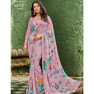 Laxmipati Kaveri 8389 Georgette Multicolor Saree