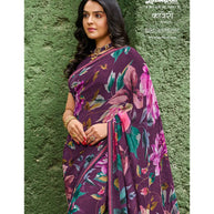 Laxmipati Kaveri 8391 Georgette Multicolor Saree
