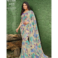 Laxmipati Kaveri 8392 Georgette Multicolor Saree