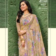 Laxmipati Kaveri 8395 Georgette Multicolor Saree