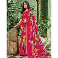 Laxmipati Kaveri 8396 Georgette Multicolor Saree