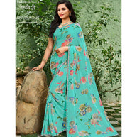 Laxmipati Kaveri 8397 Georgette Multicolor Saree