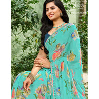 Laxmipati Kaveri 8397 Georgette Multicolor Saree
