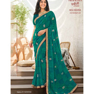 Laxmipati Chhabili 8412 Silk Rama Saree