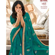 Laxmipati Chhabili 8412 Silk Rama Saree