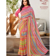 Laxmipati Chhabili 8413 Sharmili Chiffon Multicolor Saree